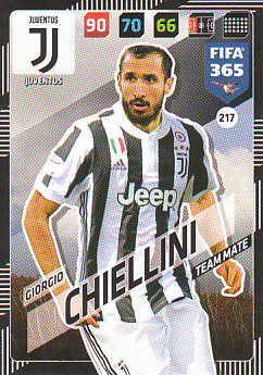 Giorgio Chiellini Juventus FC 2018 FIFA 365 #217